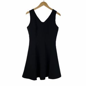 NWT Women Mini Black Sleeveless Dress Size M